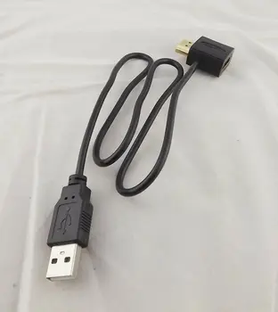10шт HDMI-совместимый штекер К HDMI-совместимому женскому A / V адаптеру + USB 2.0 Источник питания Зарядное устройство Соединительный кабель 50 см