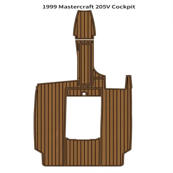 1999 Mastercraft 205V Коврик для кокпита Лодки из пены EVA, коврик для пола из искусственного тика