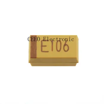 200ШТ 6032 Микросхемы Танталовый конденсатор E106 C-типа 25V10UF CA45-C025K106T