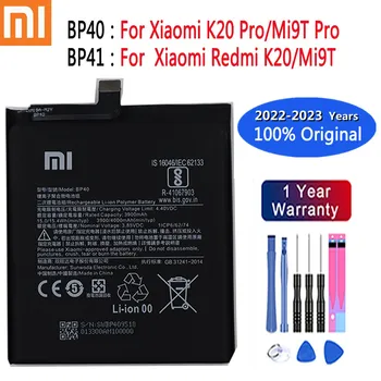 2023 Года Новый Оригинальный Аккумулятор BP41 BP40 Для Xiaomi Redmi K20 Pro Mi 9T Pro Mi9T Redmi K20Pro 4000 мАч Замена Телефона Bateria