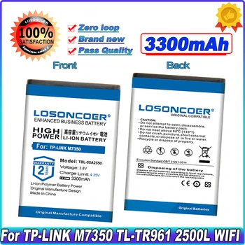 3300 мАч для TP-LINK M7350 TBL-55A2550 TL-TR961 2500 L TBL-68A2000 TBL55A2000 TL-MR11U TL-MR3040 M7310 Wi-Fi роутер mifi Батарея