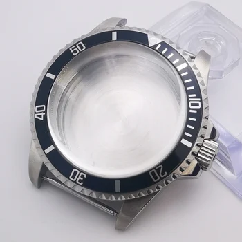 40 мм ретро корпус для часов из куполообразного стекла подходит для NH34, NH35, NH36 механизм