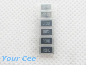 50 шт 2512 SMD резистор 1 Вт 0,01R 1% Сопротивление чипа 0,01 Ом R010