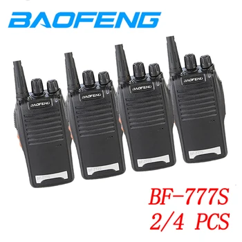 BF777S 4 шт. или 2 шт./упак. Портативная рация Baofeng, мощный переговорный телефон, портативное автомобильное радио, отель, дом, открытый