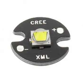 Cree XLamp XM-L2 XML2 T6 Холодный белый светодиодный излучатель с 16 мм звездообразной платой для фонарика