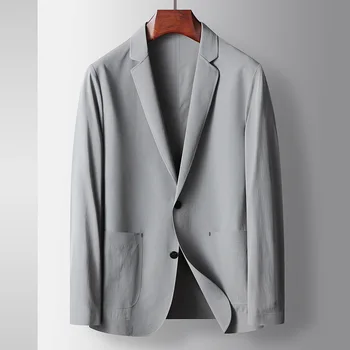 E1229-Мужской повседневный летний костюм, куртка свободного кроя