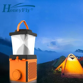 HoneyFly G2 Светодиодная лампа для соленой воды, фонарь для зарядки рассолом Морской воды, Портативный Дорожный фонарь, Аварийная лампа, USB для кемпинга, Пешего туризма, на открытом воздухе