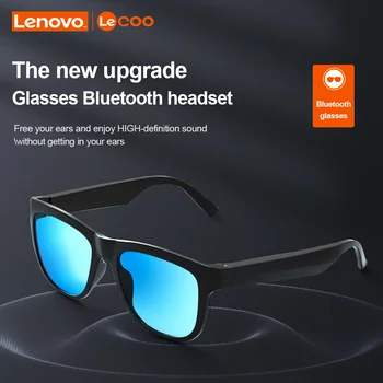Lenovo Come Cool C8 Смарт-очки, гарнитура для разговора, беспроводная гарнитура для звонков BT5.0, Солнцезащитные очки с защитой от синего света, Спорт на открытом воздухе