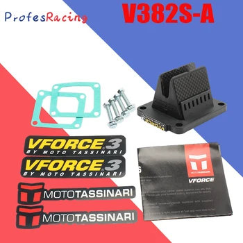V382S-A Для Yamaha YZ85/YZ80 Suzuki RM85L Для Yamaha DT100 DT125 DT175 TY175 TY250 AT2 AT3 02-15 V Принудительный 3-язычковый клапан