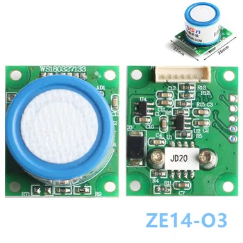 ZE14-O3 Модуль датчика газа Ozone O3 ZE14O3 Для Определения Концентрации озона В Дезинфекционном шкафу 0-100ppm 3.3V UART