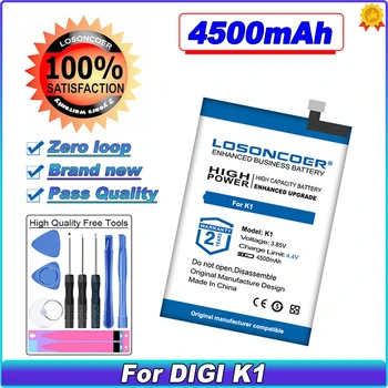 Аккумулятор LOSONCOER Емкостью 4500 мАч Для мобильного телефона DIGI K1