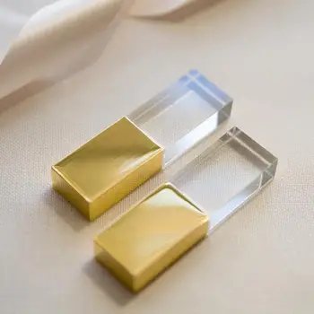 Бесплатный логотип! Новый элегантный USB-накопитель с кристаллами розового золота и благородный золотой кристалл 3.0 Memory Stick Memory Stick