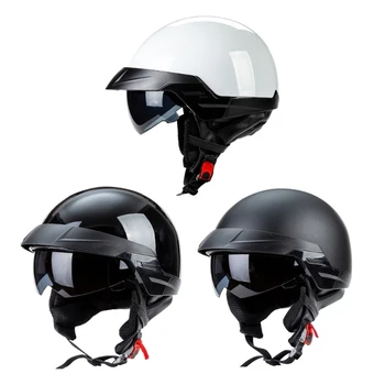 Велосипедный шлем, мужской Женский шлем, половина лица, Велосипедный шлем с защитными очками