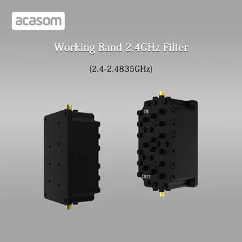 Внутренний полосовой фильтр 2,4 ГГц, фильтр 80 МГц, сетевой фильтр WIFI, 2,4 ГГц, сверхвысокая добротность, 8-полюсный