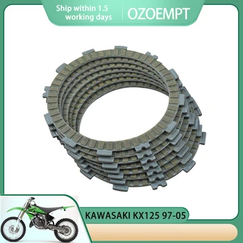 Волокнистая накладка сцепления OZOEMPT Применяется для KAWASAKI KX125 97-05