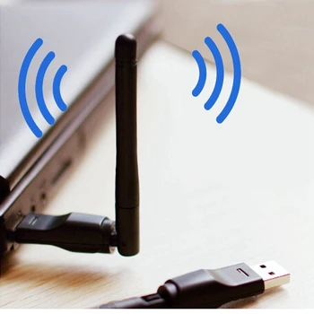 Встроенная антенна, WIFI-приемник, беспроводная сетевая карта с антенной 150 м, USB 2 ДБ, поддержка телеприставки, беспроводная сетевая карта