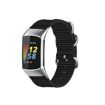 Высококачественный ремешок для часов UTHAI F26 для Fitbit Charge 5 4 3 2 Браслет Нейлоновый сменный браслет для часов