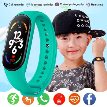 Детские Смарт-часы, Детские Спортивные часы Для мальчиков и Девочек, Электронные Наручные Часы, Водонепроницаемые Детские Цифровые Часы Для Фитнеса Xiaomi