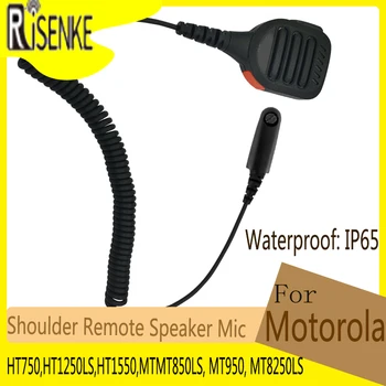 Динамик RISENEK Waklie Talkie GP328 с микрофоном для Motorola HT750, HT1250LS, HT1550, MT850, MT850LS, MT950, MT8250, MT8250LS, MT9250, PRO5350