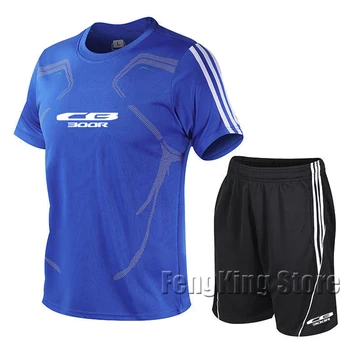 ДЛЯ CB300R CB 300R R 2020 2021 2022 2023 новая мужская футболка с короткими рукавами, дышащая спортивная одежда свободного кроя, летняя с логотипом