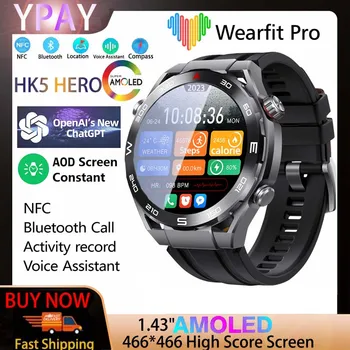 Для Huawei Xiaomi мужские спортивные умные часы FNC Compass Bluetooth call IP68 водонепроницаемый мультиспортивный режим Женские умные часы 2023