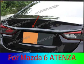 Для Mazda 6 ATENZA 2014-2020 Высококачественная ABS Хромированная декоративная полоса багажника Отделка задней двери Против царапин Украшение автомобиля для укладки