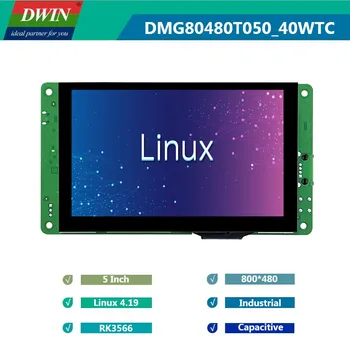 Интеллектуальная Промышленная платформа DWIN Linux 4.19 QT, Использующая Сенсорный LCMs IPS TFT ЖК-дисплей, Библиотеку векторных шрифтов/Изображений/Видео/Аудио