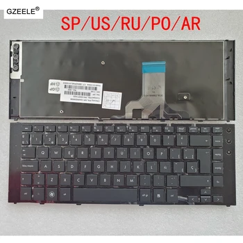 Испанская клавиатура для ноутбука SP/US/RU/PO/AR для HP для Probook 5320 5320m