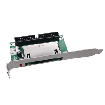 Кронштейн PCI Загрузочный разъем 40-контактный конвертер CF в IDE Адаптер компактной вспышки на задней панели