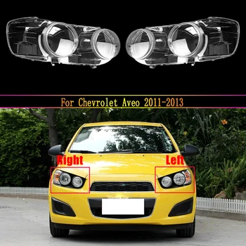 Линзы автомобильных фар для Chevrolet Aveo 2011 2012 2013, сменные линзы для автомобиля, авто крышка корпуса