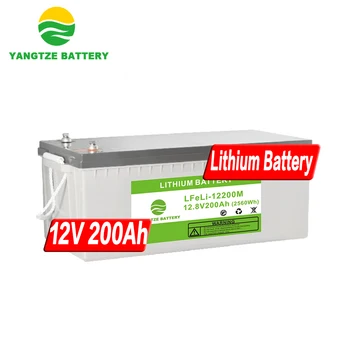 литиевая батарея 12v 200ah с солнечным контроллером заряда для системы хранения энергии