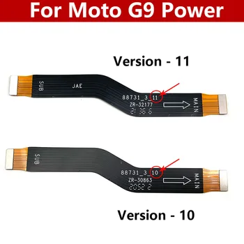 Новая основная плата Материнская плата для Moto G9 Разъем питания ЖК-дисплей гибкий кабель Замена смартфона