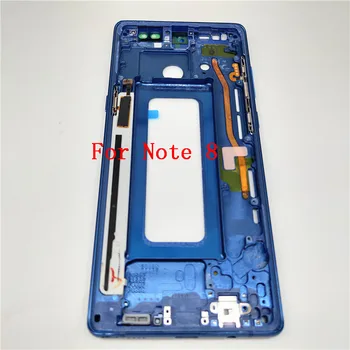 Новая Средняя рамка Безель Корпус для Samsung Galaxy Note 5 N920 Средняя Пластина Шасси Крышка для Samsung Note 8 N950 Note 9 N960