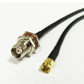 Новый SMA штекерный переключатель TNC женский разъем Конвертер RG58 соединительный кабель Оптом Быстрая доставка 100 см 40 