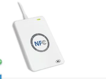 Новый бесконтактный смарт-ридер NFC ACR122U RFID /USB с картой IC 5xMifare
