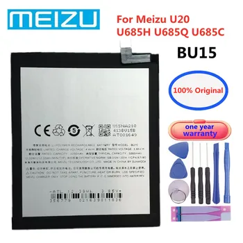 Новый Оригинальный Высококачественный Сменный Аккумулятор BU15 Для Meizu U20 U685H U685Q U685C Сотовый Мобильный Смартфон Bateria