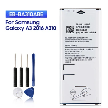 Новый Сменный Аккумулятор EB-BA310ABE Для Samsung GALAXY A3 2016 Edition A5310A A310 EB-BA310ABA Аккумулятор NFC 2300 мАч