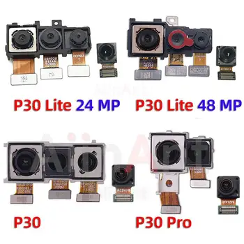 Оригинальная передняя камера, задняя Основная камера, модуль задней камеры, гибкий кабель Для Huawei P30 Lite P30 Pro, запасные части для телефона