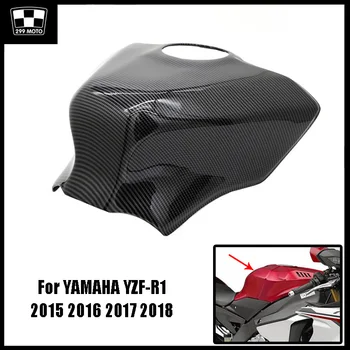 Подходит Для Yamaha YZFR1 R1 2015 2016 2017 2018 Крышка Топливного бака, Мотоциклетный АБС-Карбоновый Цветной Обтекатель YZF-R1