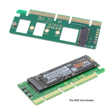 Преобразователь SSD-накопителя NVMe M.2 NGFF в PCI-E PCI Express 3.0 16x X4 Адаптер Riser Card
