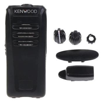 Сменный корпус + Комплект для замены ручки Подходит для kenwood NX340 NX240 Передний корпус Отремонтированной Рации kenwood